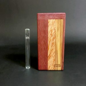 Multi-wood – Futo Sprout – #2778 – One Hitter – Dugout – Glass Pipe – FREE SHIPPING