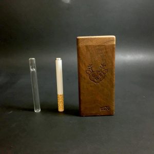 Emoji Stash – Futo Sprout – #3108 – One Hitter – Dugout – Glass Pipe – Laser Engraved – FREE SHIPPING