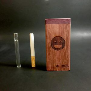 Emoji Stash – Futo Sprout – #3110 – One Hitter – Dugout – Glass Pipe – Laser Engraved – FREE SHIPPING