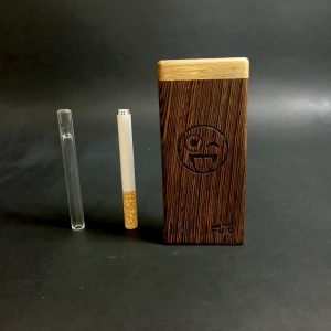 Emoji Stash – Futo Sprout – #3127 – One Hitter – Dugout – Glass Pipe – Laser Engraved – FREE SHIPPING