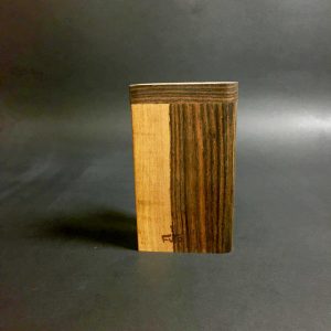 Live Edge Bocote – Futo GX #3082 – Glass Pipe – One Hitter – Dugout – Very Rare Exotic Wood