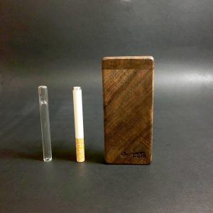 Claro Walnut – Futo Sprout – #3084 – One Hitter – Dugout – Glass Pipe – FREE SHIPPING