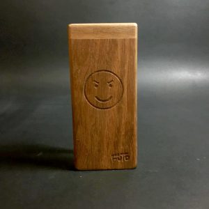 Emoji Stash – Futo Sprout – #3109 – One Hitter – Dugout – Glass Pipe – Laser Engraved – FREE SHIPPING