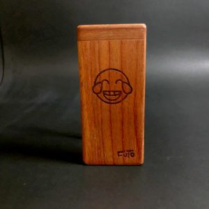 Emoji Stash – Futo Sprout – #3116 – One Hitter – Dugout – Glass Pipe – Laser Engraved – FREE SHIPPING
