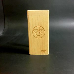 Emoji Stash – Futo Sprout – #3119 – One Hitter – Dugout – Glass Pipe – Laser Engraved – FREE SHIPPING