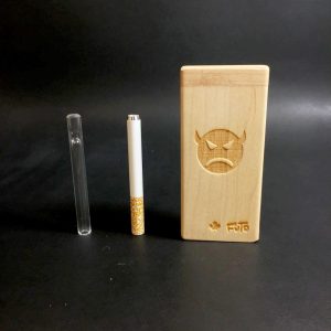 Emoji Stash – Futo Sprout – #3123 – One Hitter – Dugout – Glass Pipe – Laser Engraved – FREE SHIPPING