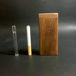 Emoji Stash – Futo Sprout – #3126 – One Hitter – Dugout – Glass Pipe – Laser Engraved – FREE SHIPPING