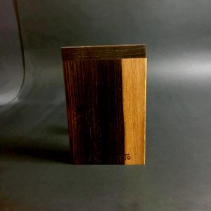 Live Edge Bocote – Futo GX #3078 – Glass Pipe – One Hitter – Dugout – Very Rare Exotic Wood