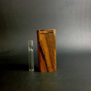 Bocote – Futo G #2998 – Glass Pipe – One Hitter – Dugout