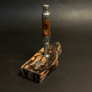 Futo Fungi Stand #3941 – Stabilized Woody Mushroom – DynaVap Stand – Anvil Stand – Desktop Magnet Vaporizer Display Stand