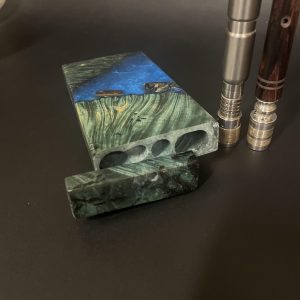 Galaxy Burl FutoStash Anvil XL #5000- Stabilized Burl – Vestratto Anvil – BFG Dani – DynaVap – Vaporizer Stash Box