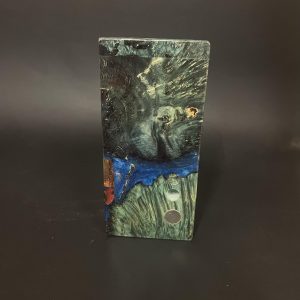 Galaxy Burl FutoStash Anvil XL #5003 – Stabilized Burl – Vestratto Anvil – BFG Dani – DynaVap – Vaporizer Stash Box