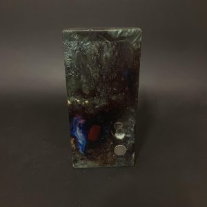 Galaxy Burl FutoStash Anvil XL #5009 – Stabilized Burl – Vestratto Anvil – BFG Dani – DynaVap – Vaporizer Stash Box