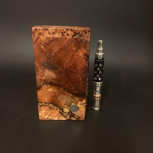 Galaxy Burl FutoStash Anvil #5012 – Stabilized Burl – Vestratto Anvil – Large Vaporizer Stash