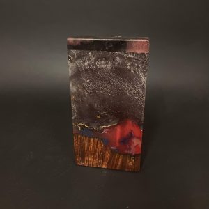 Galaxy Burl FutoStash Anvil #5013 – Stabilized Burl – Vestratto Anvil – Large Vaporizer Stash