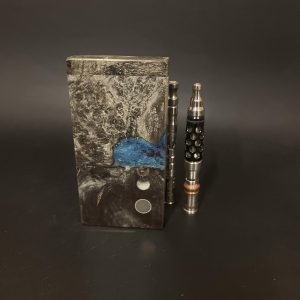 Galaxy Burl FutoStash Anvil #5014 – Stabilized Burl – Vestratto Anvil – Large Vaporizer Stash